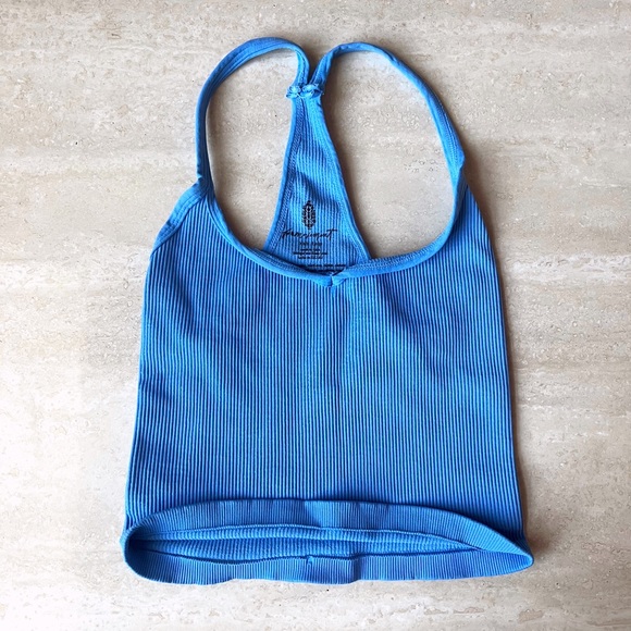 Free People Happiness Runs Sweetheart Crop Tank - Picture 2 of 6